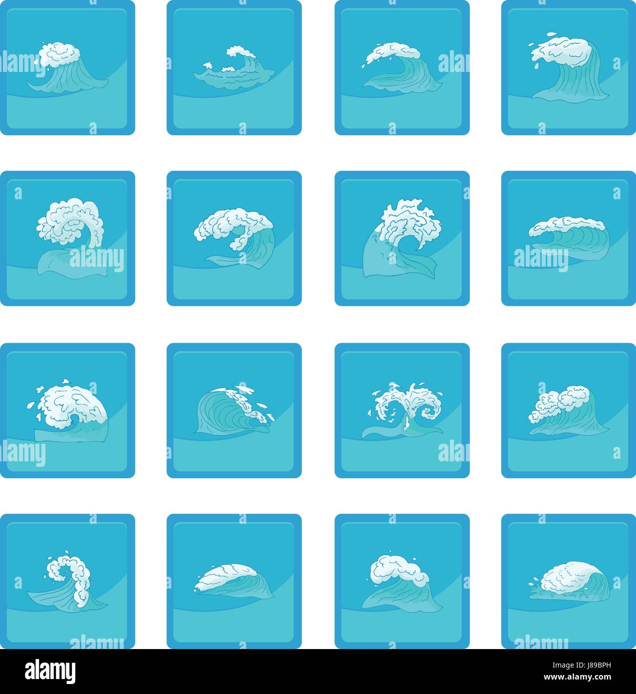 Water wave set Stock Vector Image & Art - Alamy