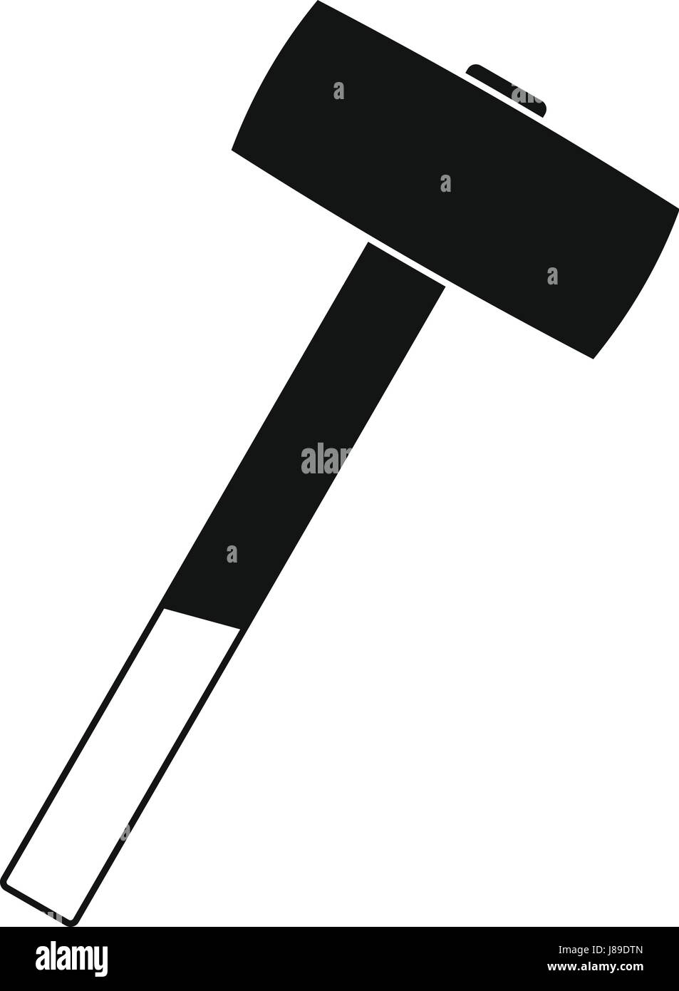 Sledgehammer icon simple Stock Vector Image & Art Alamy