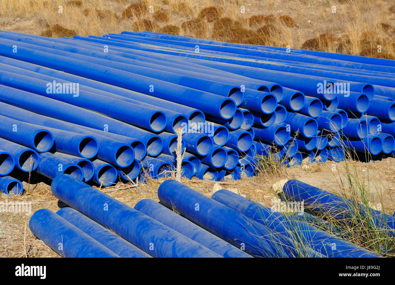 industrial, plastic, synthetic material, pvc, ground, blue, objects