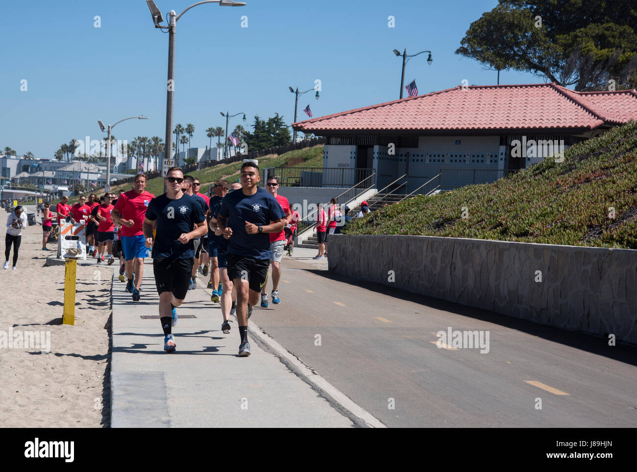 Members of both Coast Guard Sector and Base Los Angeles-Long Beach ...
