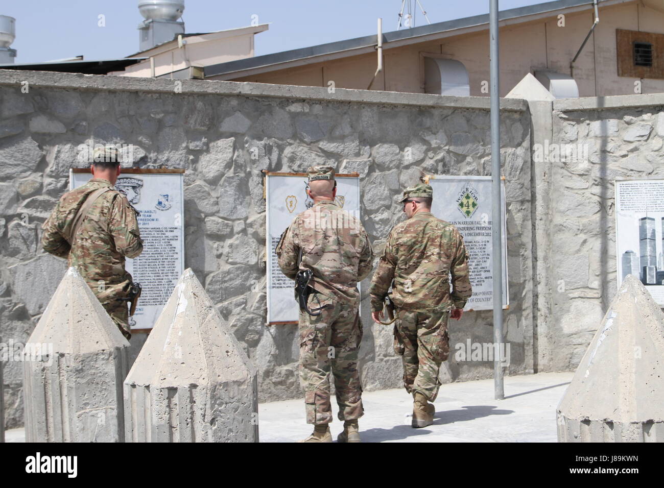 Command leadership of the 1st Armored Division Resolute Support ...