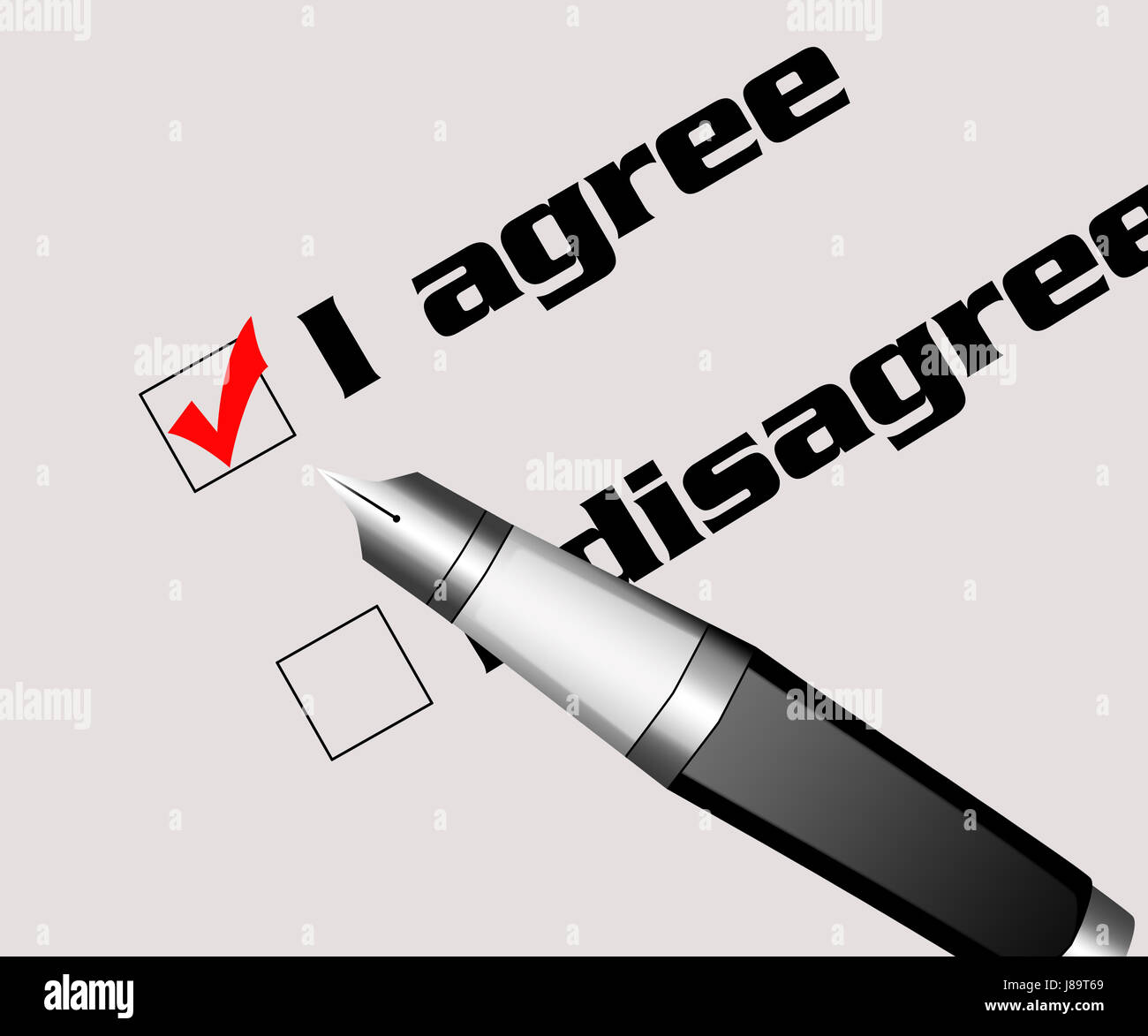 illustration, survey, sheet of paper, paper, pen, style, pencil, agree ...