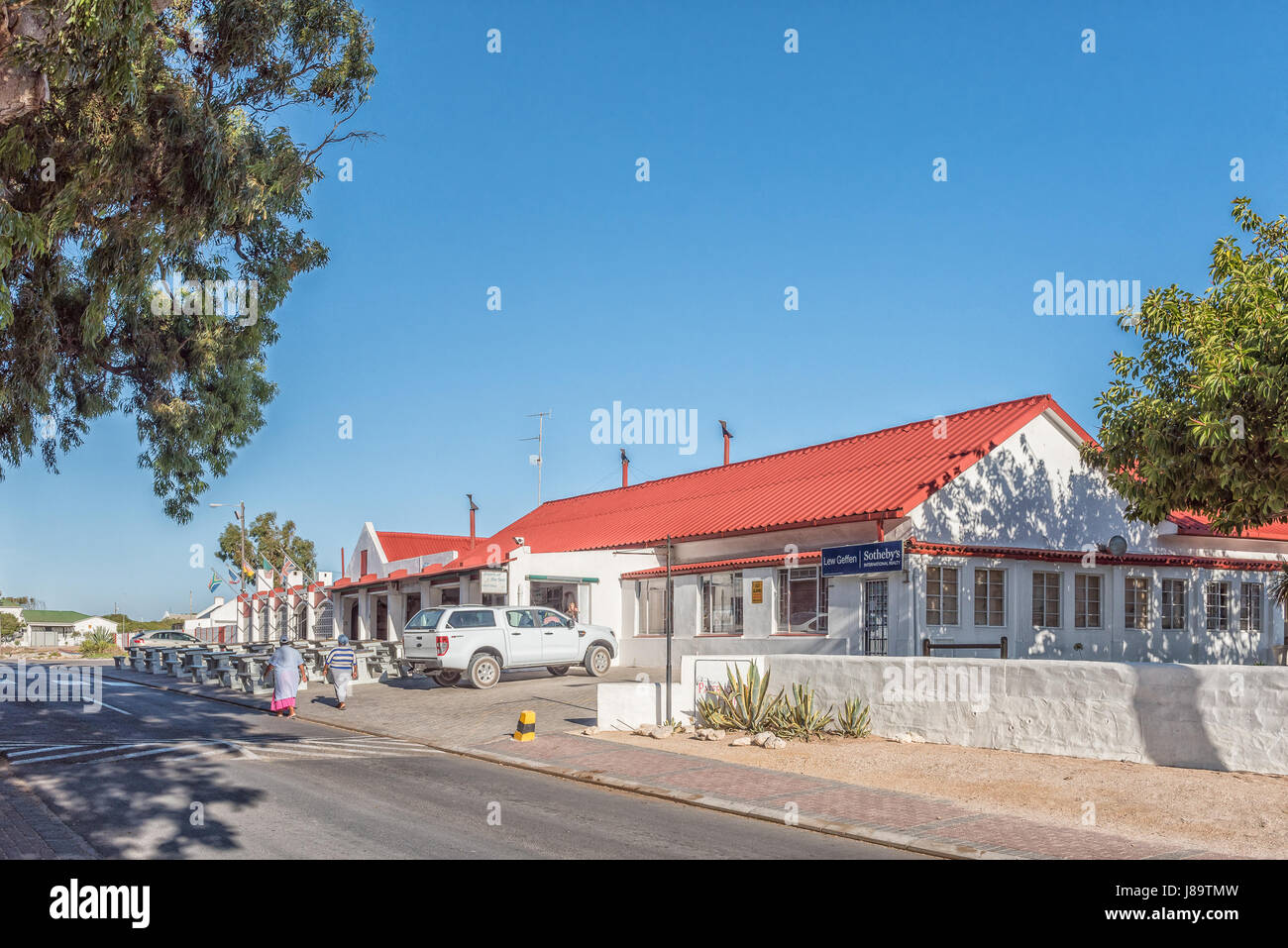 PATERNOSTER, SOUTH AFRICA - APRIL 1, 2017: An hotel, restaurant and ...