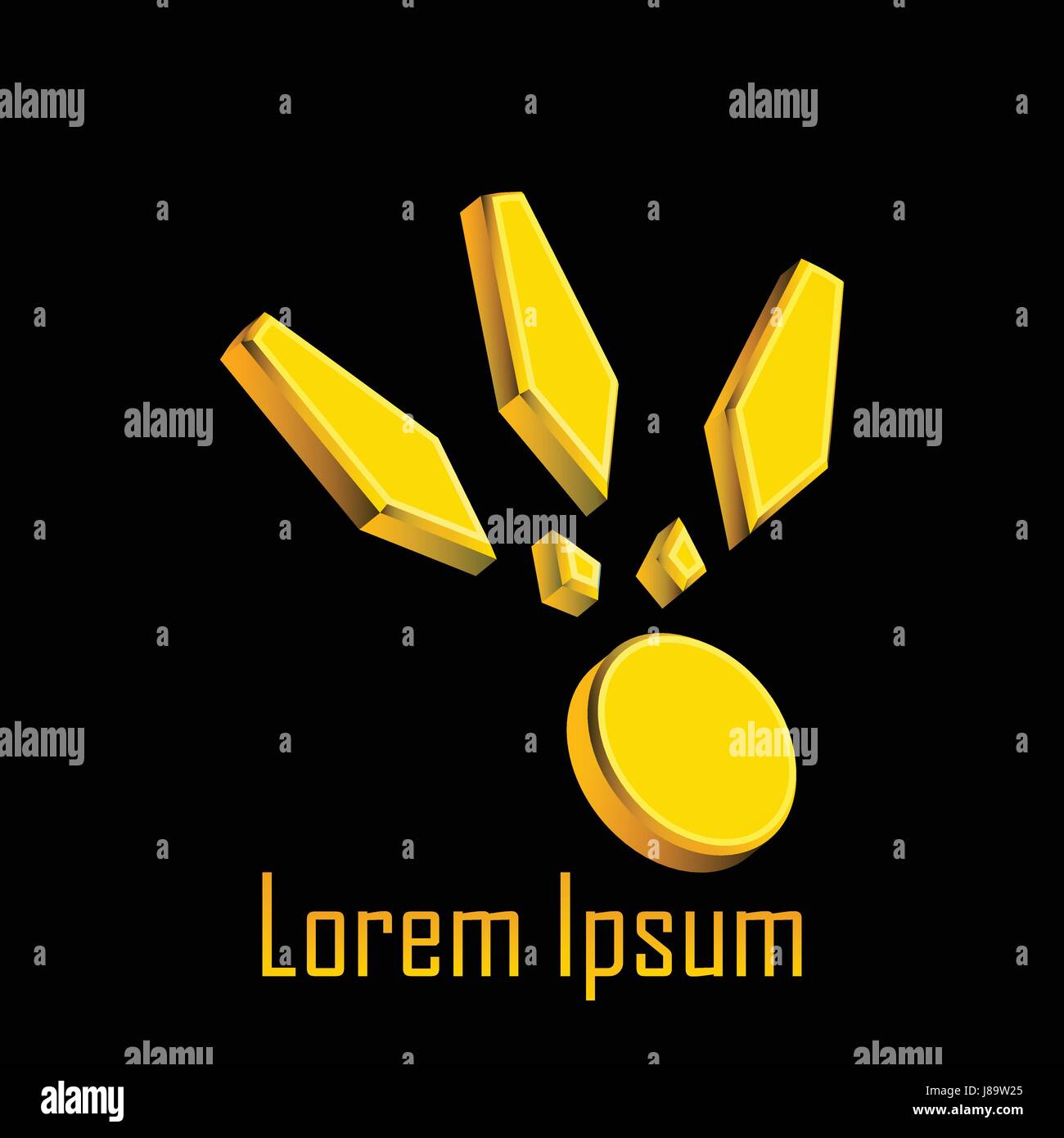 abstract logo design Stock Vector Image & Art - Alamy
