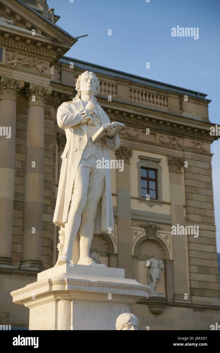 friedrich schiller statue Stock Photo - Alamy