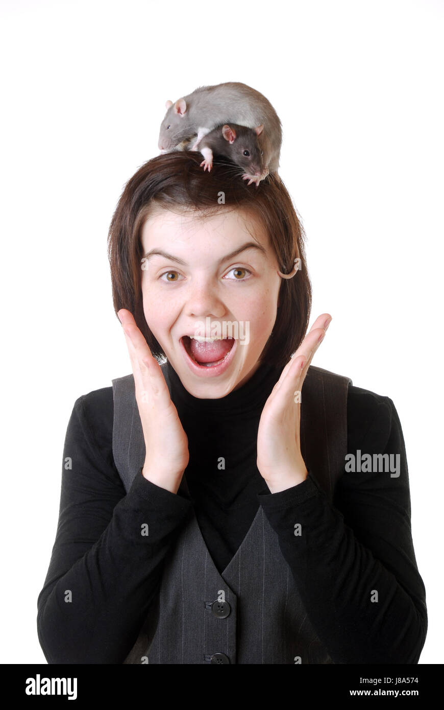 panic, fear, rat, rats, phobia, frighten, scare, young, younger