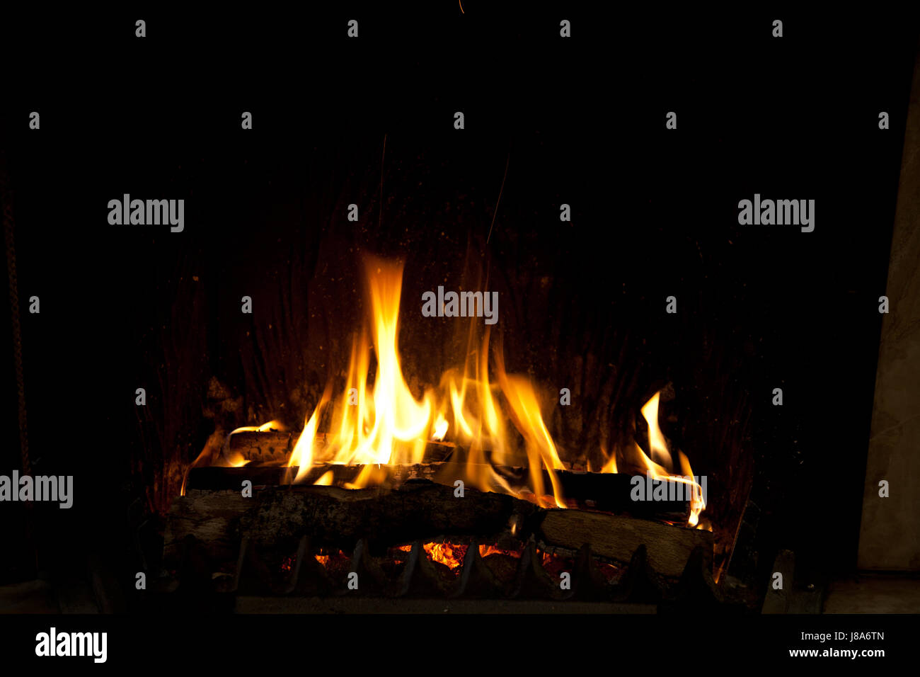 fire, conflagration, flame, flames, fireplace, stove, ingel, flicker