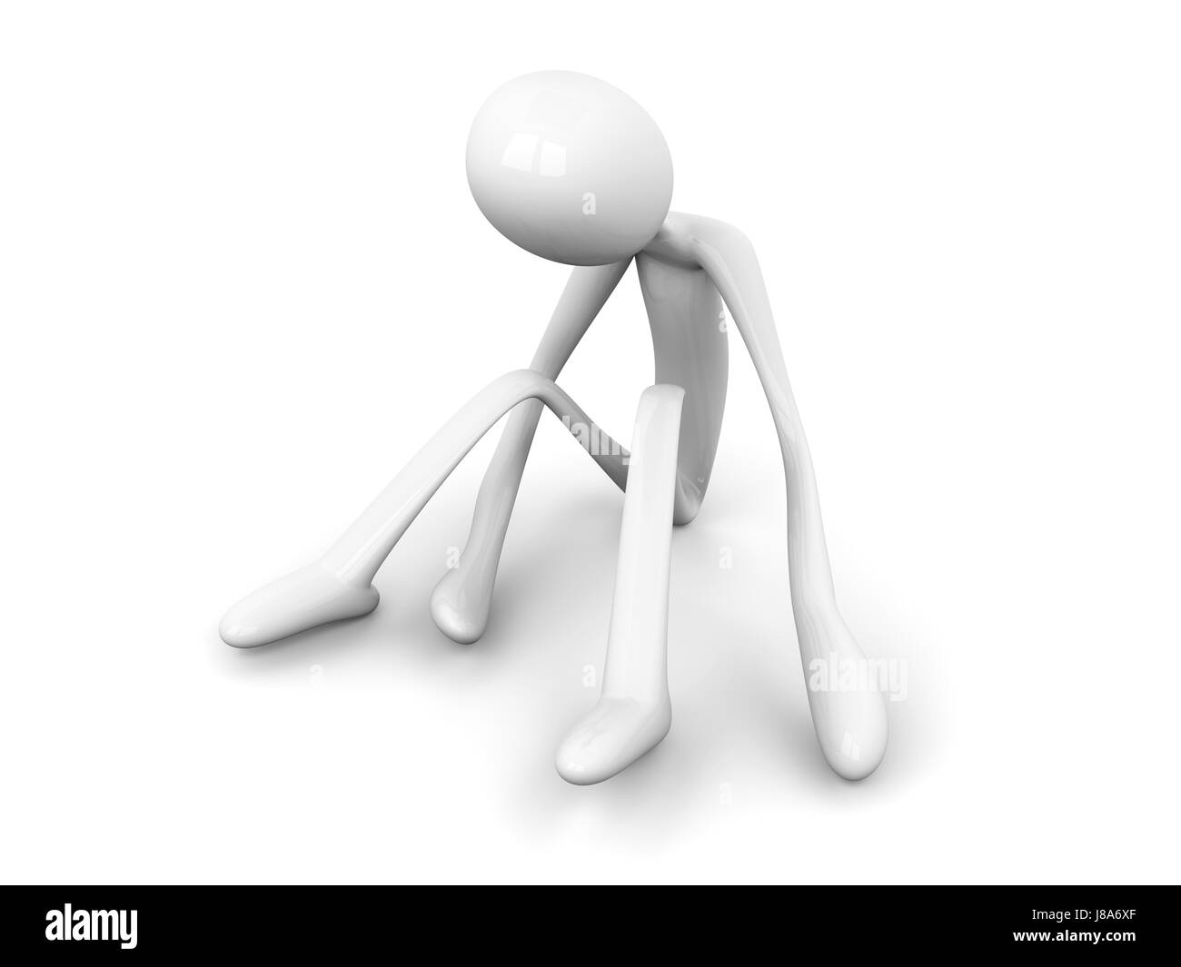 guy-presentation-isolated-symbolic-model-design-project-concept