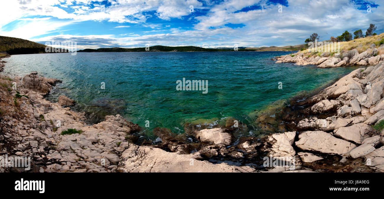Coast Adriatic Sea Croatia Grit Salt Water Sea Ocean Water Stock Photo Alamy