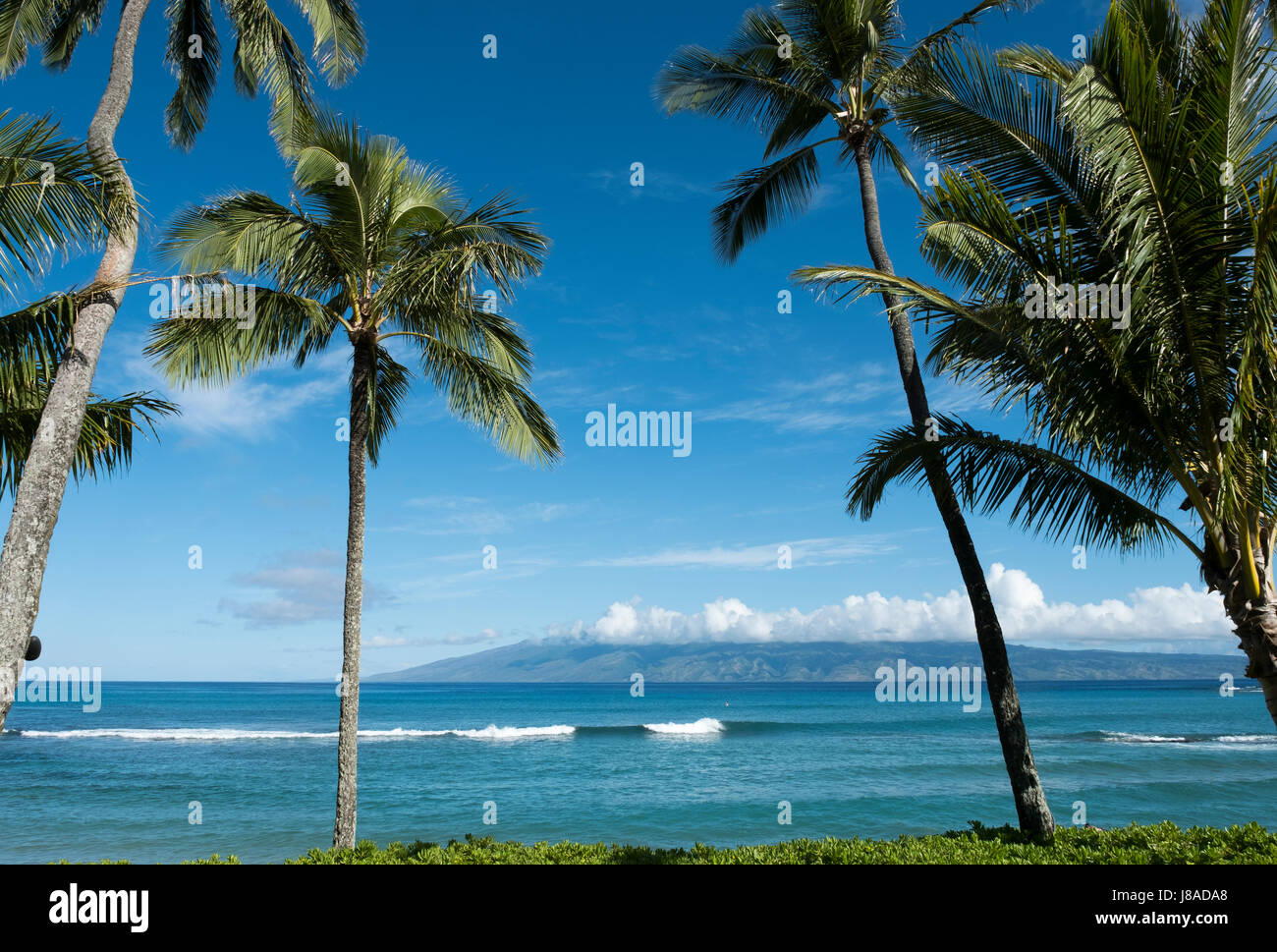 Napili Bay, West Maui , Hawaii Stock Photo