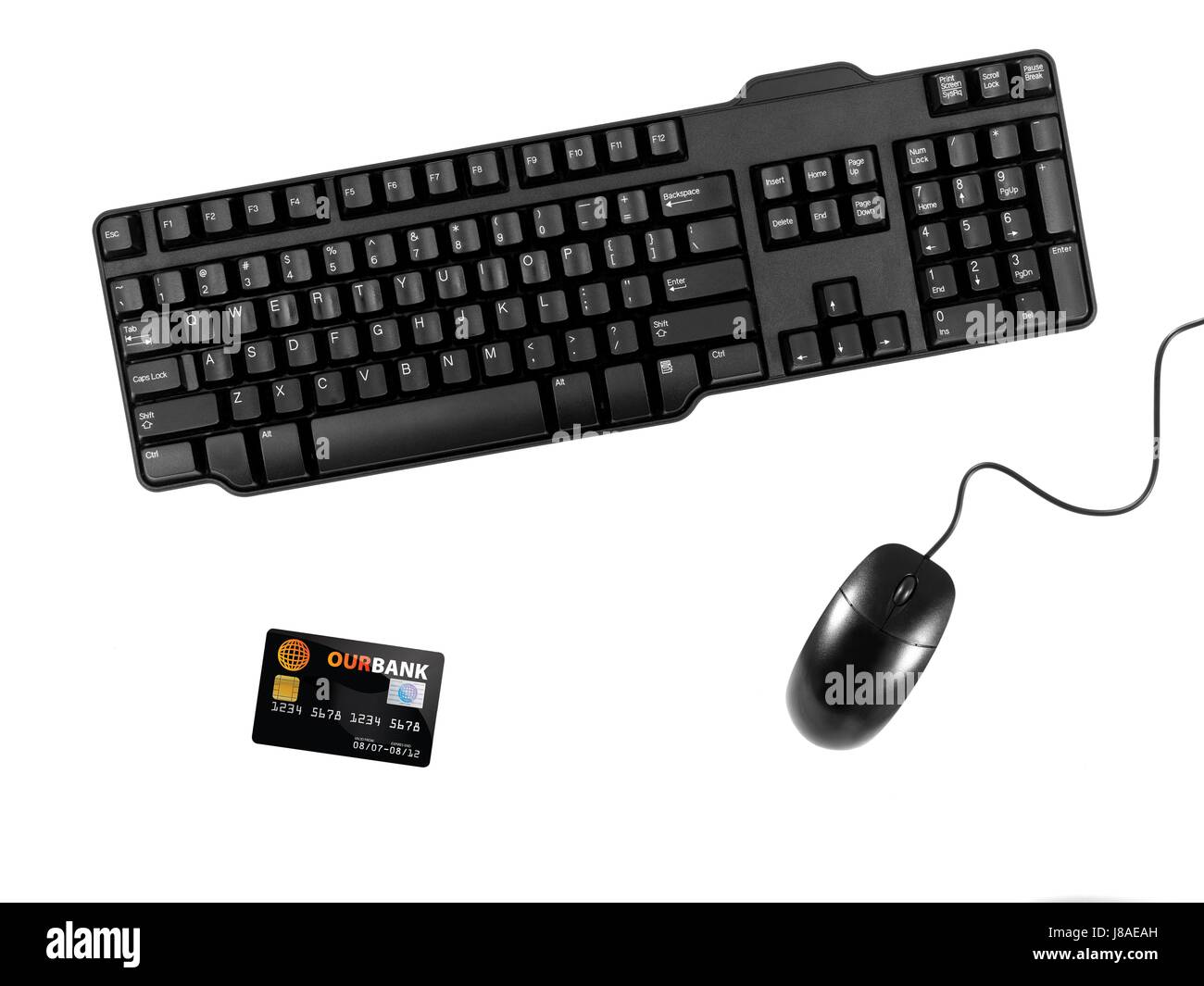 keyboard, PC, computers, computer, object, isolated, closeup, modern