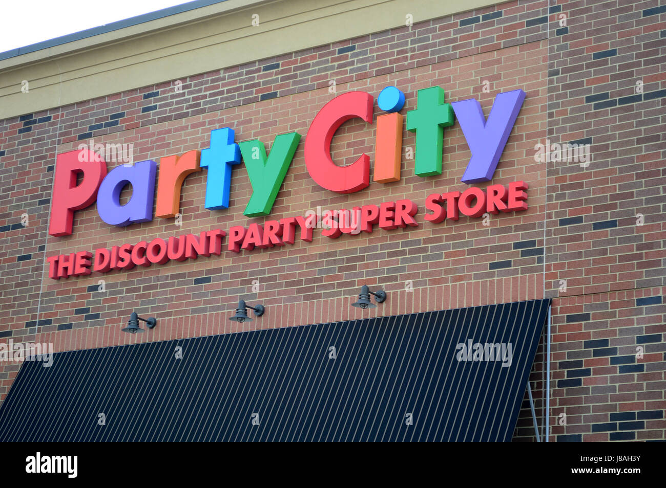 PARTY CITY Stock Photo