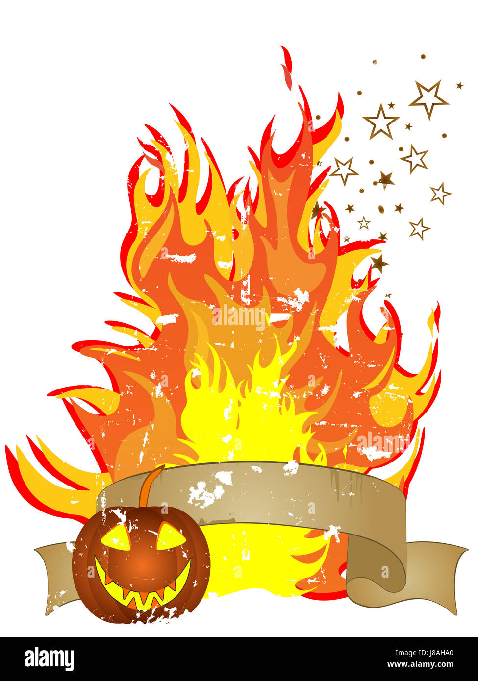 art, fire, conflagration, flame, flames, halloween, banner, pumpkin