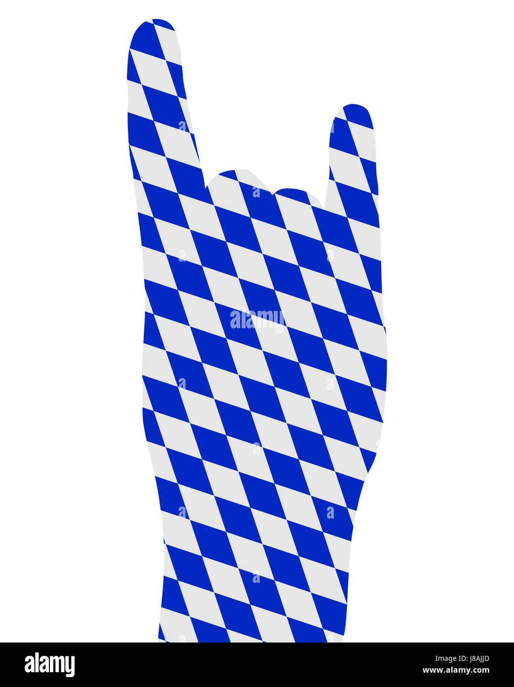 sign, signal, blue, hand, finger, human, human being, bavaria ...