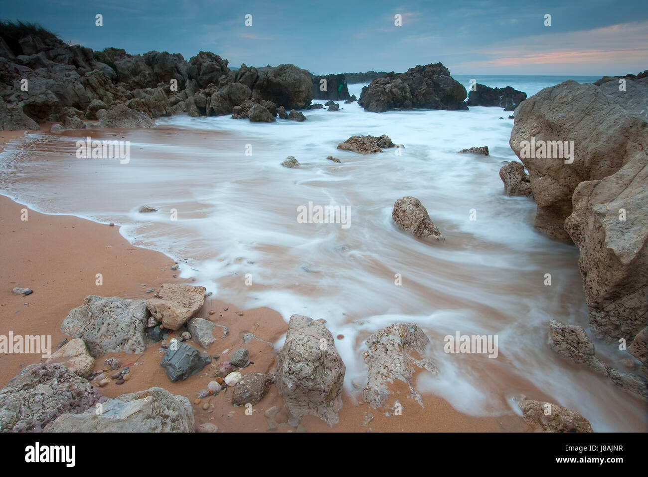 stone, beach, seaside, the beach, seashore, spain, coast, salt water, sea, Stock Photo