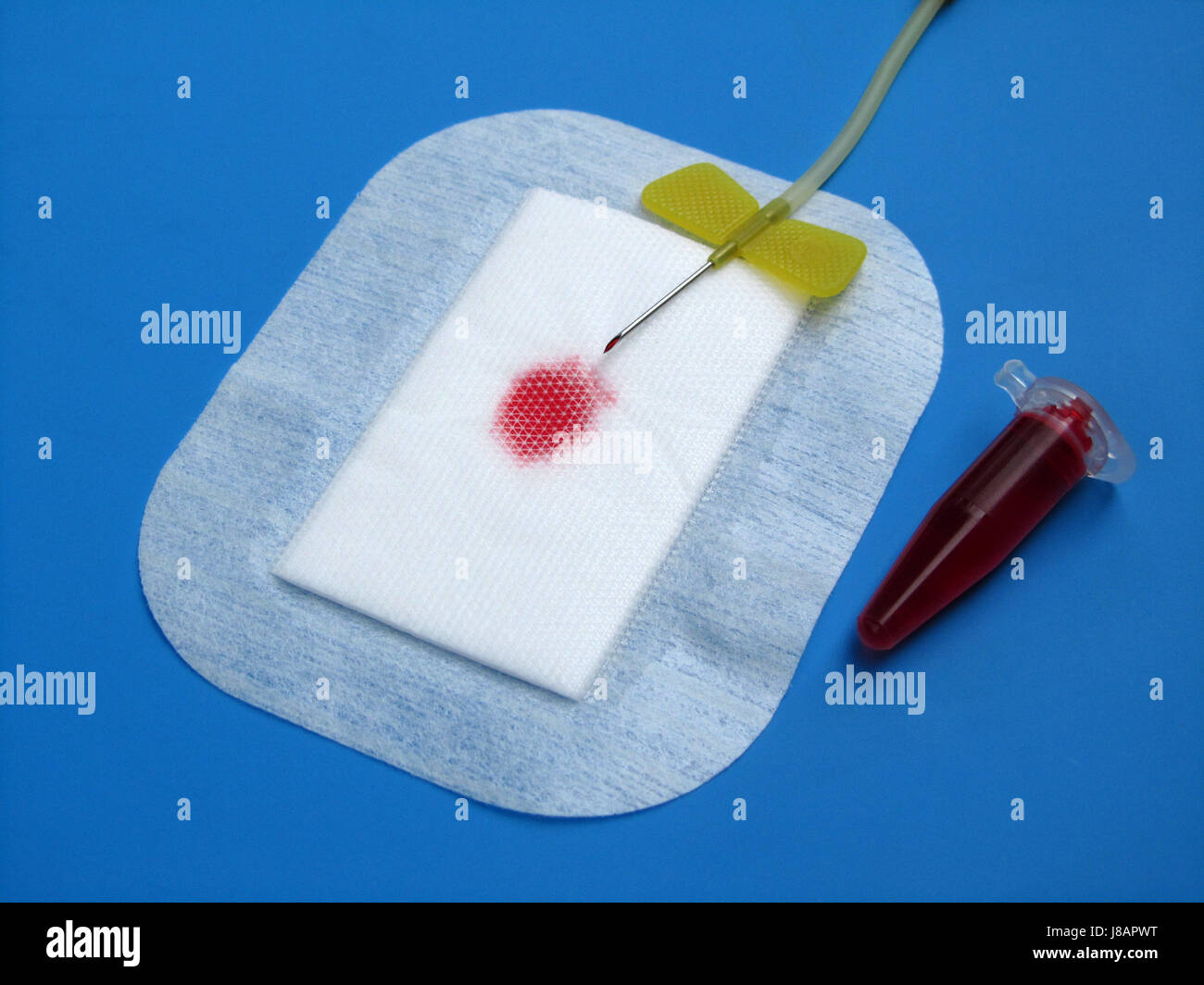 blood test Stock Photo
