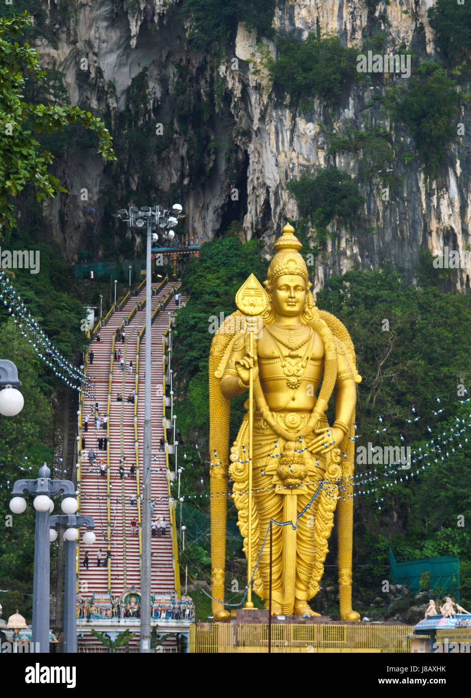 stairs, travel, religion, cave, asia, buddha, malaysia, sightseeing