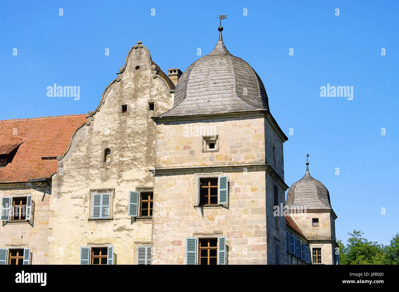 mitwitz wasserschloss mitwitz palace 01 Stock Photo Alamy