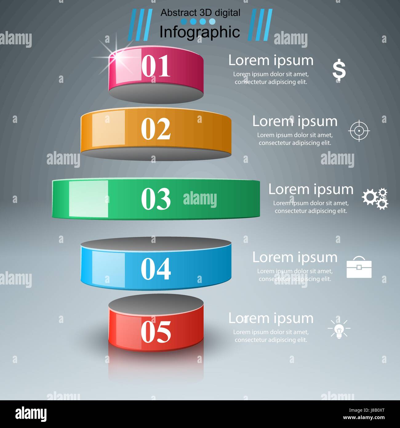 Origami Inforgraphics Business Infographics origami style Vector illustration Stock Vector ...