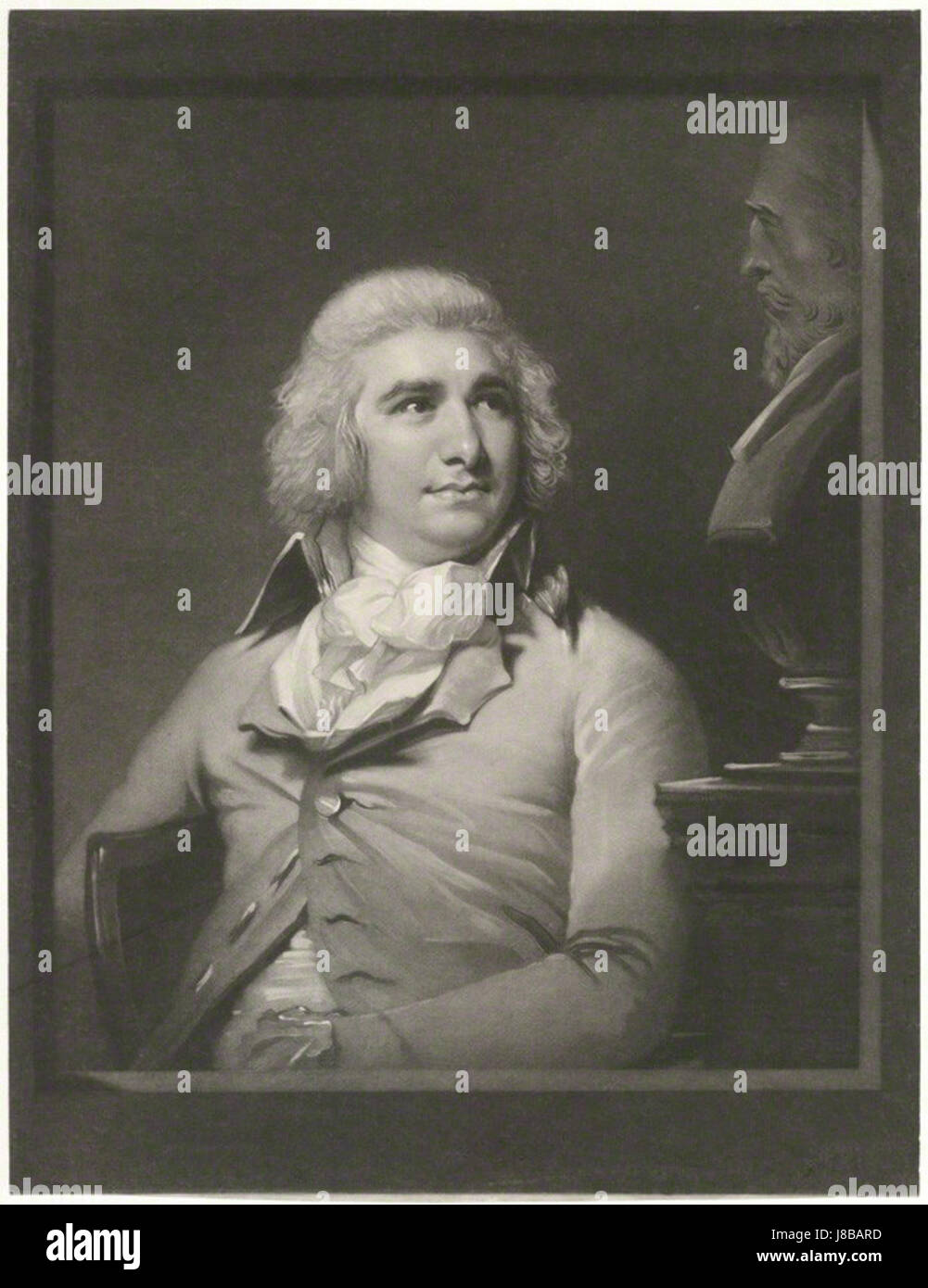 James Heath by John Raphael Smith, after Lemuel Francis Abbott Stock Photo