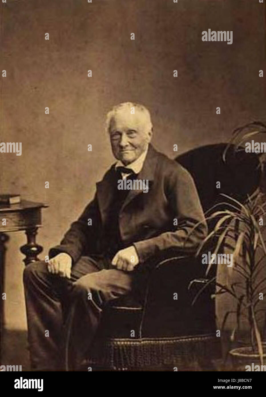 Henrik Stampe 1794 1876 by Jens Petersen Stock Photo