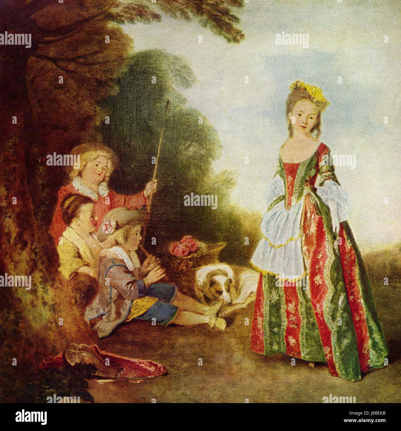 Antoine Watteau was a French Rococo painter known for his delicate ...