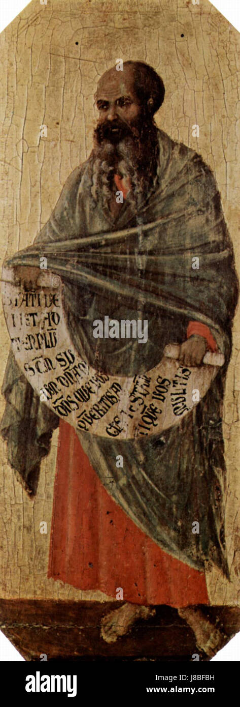 Duccio di Buoninsegna was a renowned Italian painter from the 13th ...