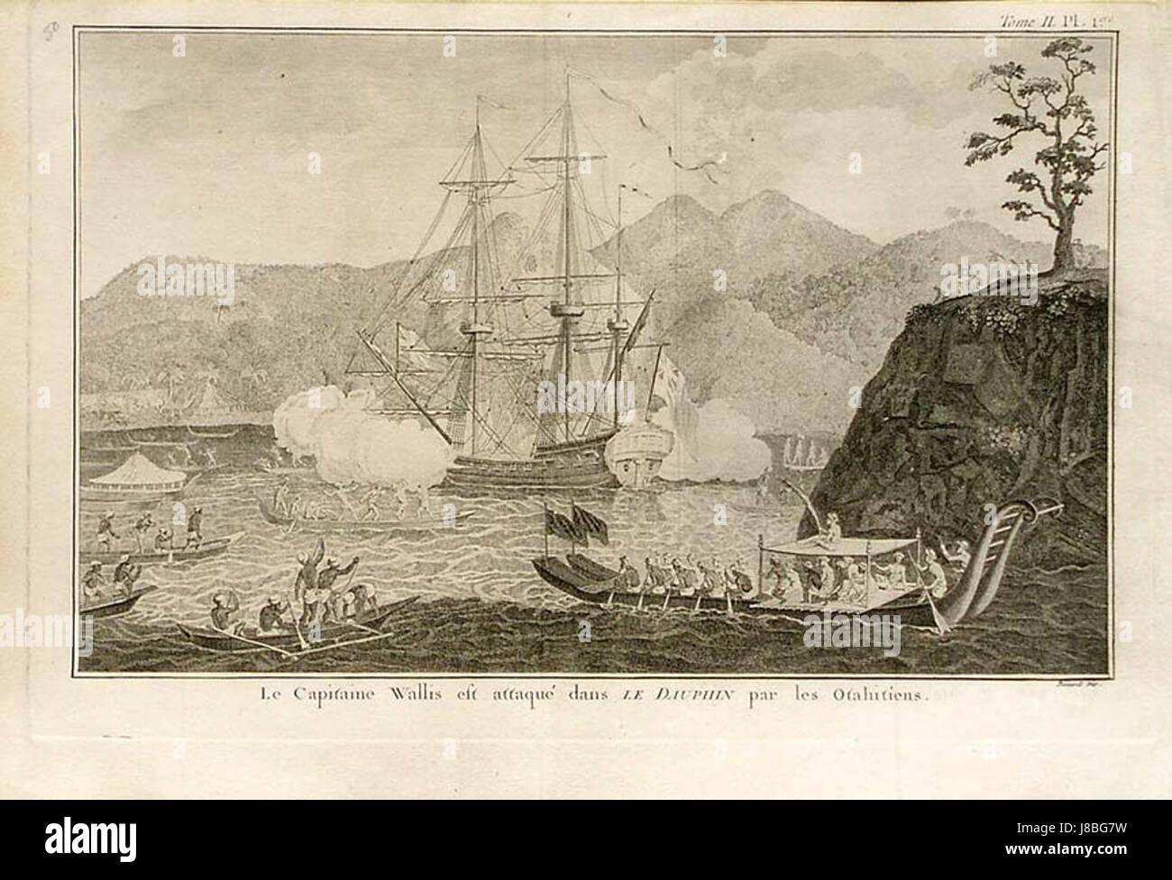 HMS Dolphin 1751 Stock Photo