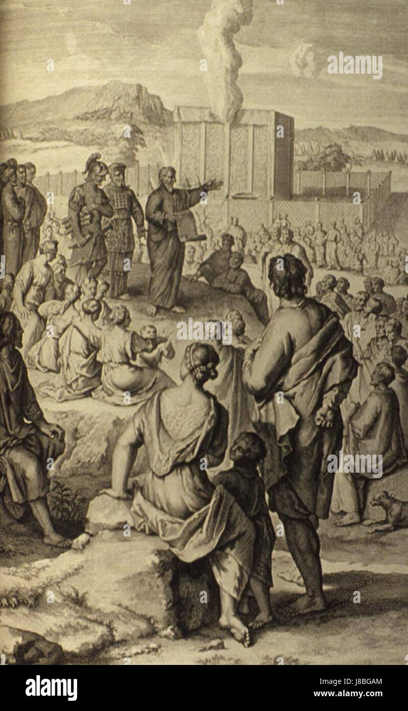 Moses with the tablets of law hi-res stock photography and images - Alamy