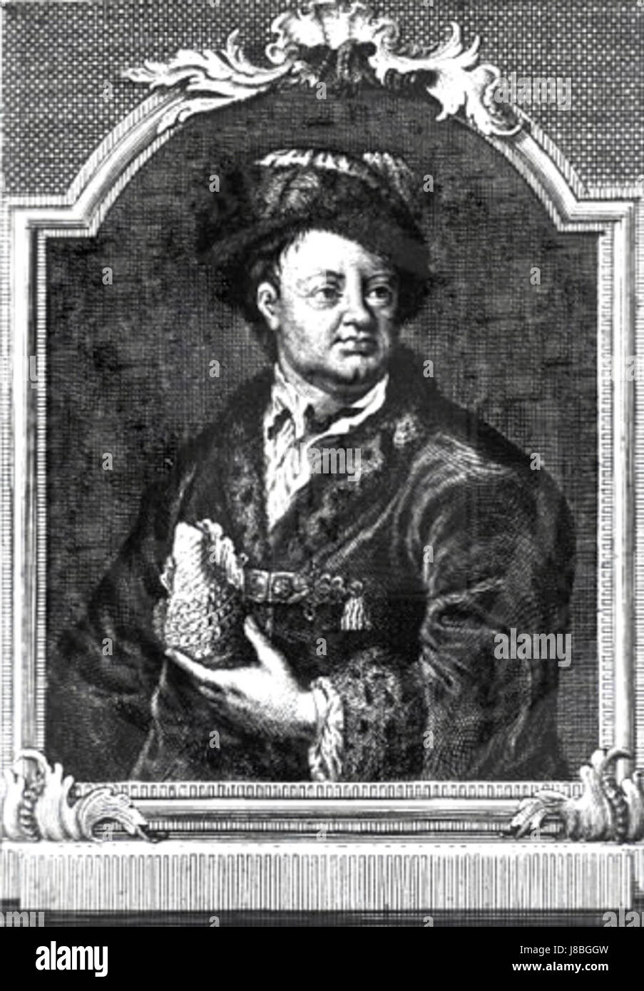 Gmelin Johann Georg 1709 1755 Stock Photo
