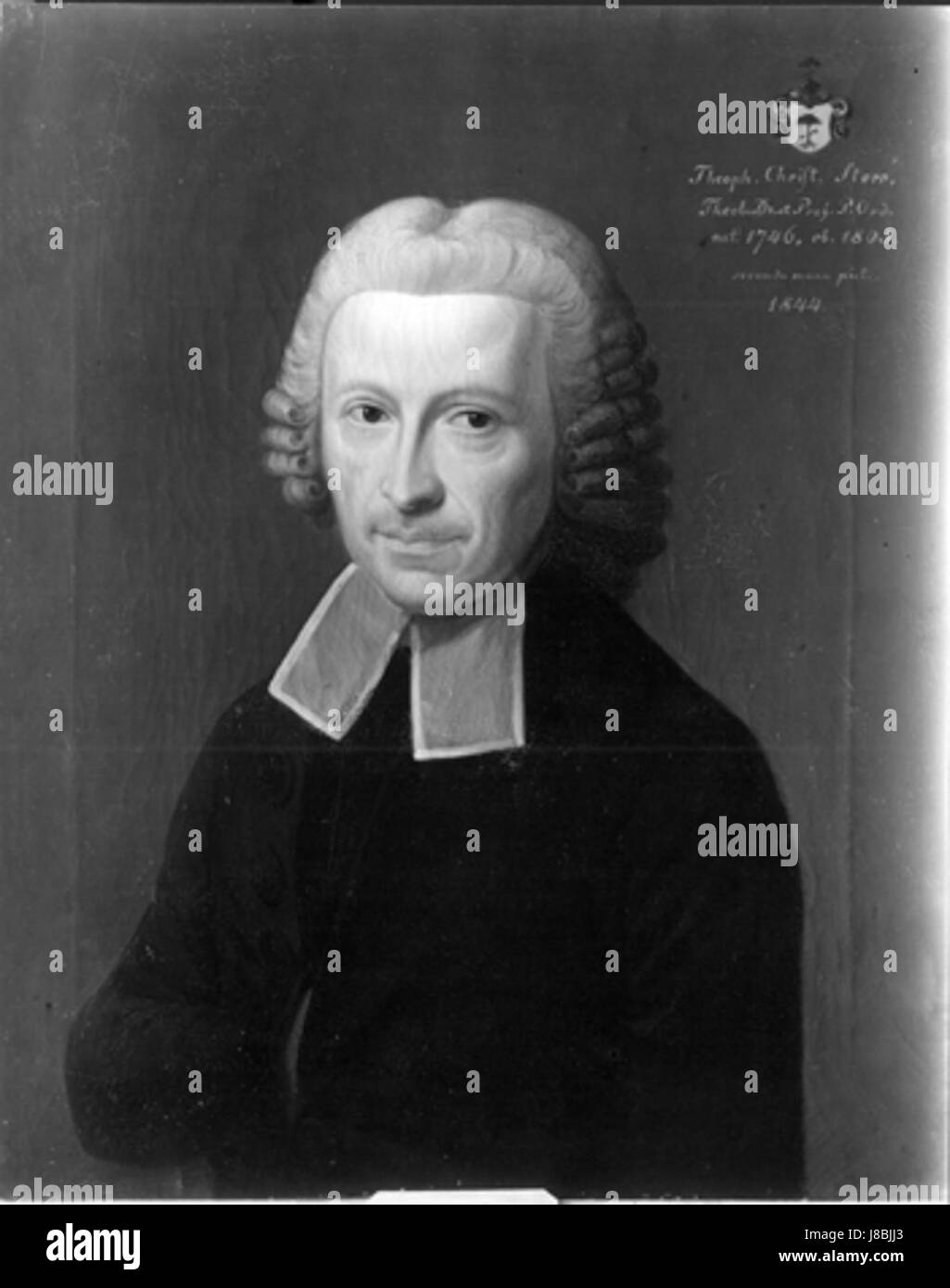 HLeibnitz Theophil Christian Storr Stock Photo