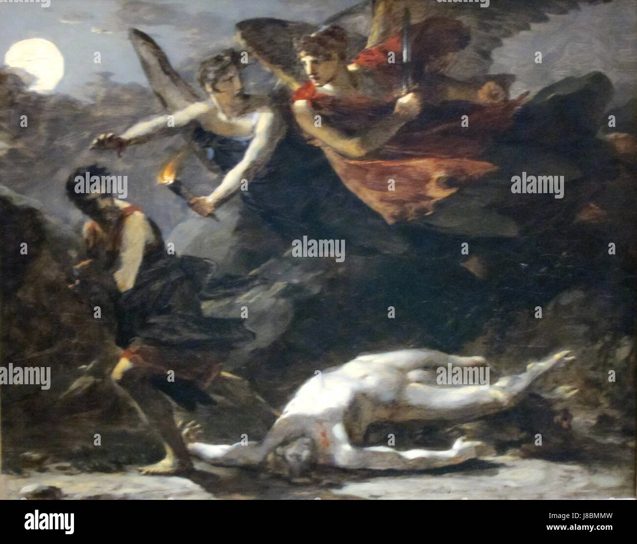Justice and Divine Vengeance Pursuing Crime by Pierre Paul Prud'hon, c