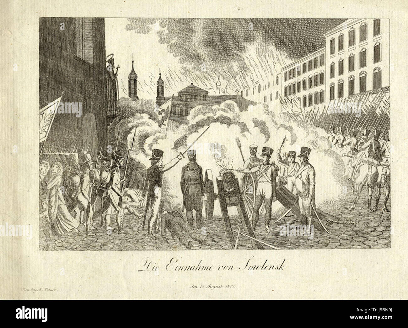 Kriegsbilder Aus Der Zeit Napoleons Nach1815 Ubs G 0210 Ii Einnahme Stock Photo Alamy