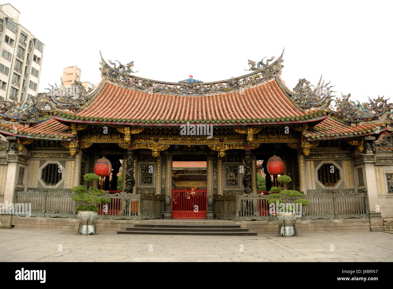 longshan temple in taibei Stock Photo