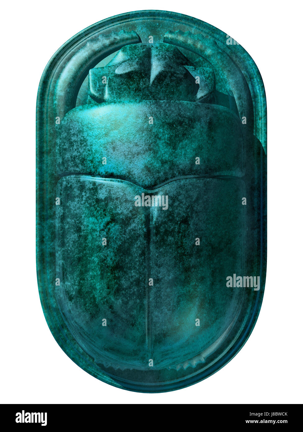 symbolic, beetle, jewelry, jewellery, amulet, scarab, egyptian, blue, culture, Stock Photo