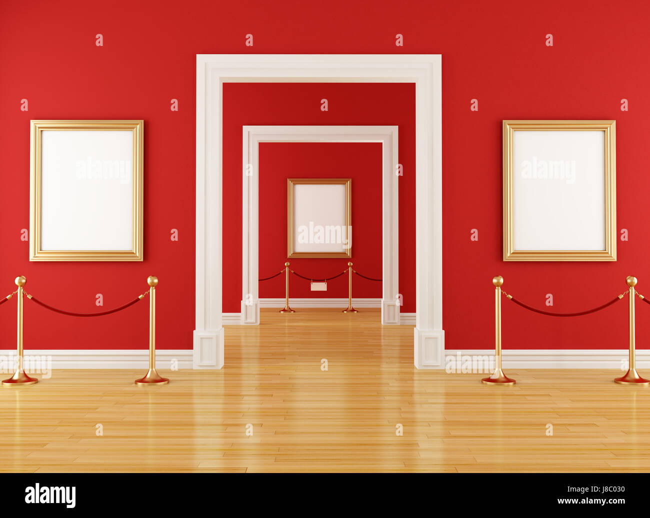 art, museum, empty, canvas, gallery, frame, red, framework, art, culture, Stock Photo