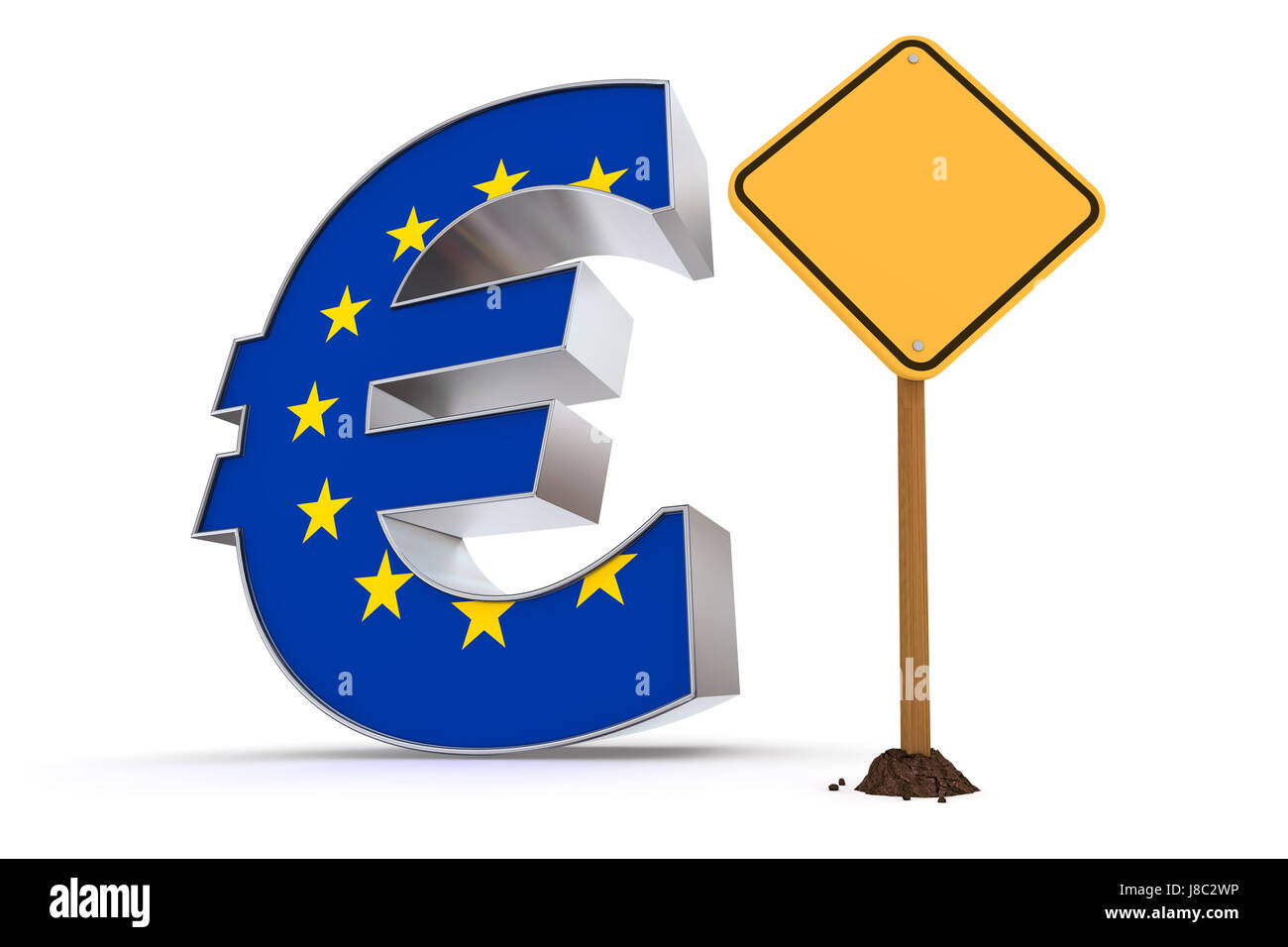 sign, signal, currency, traffic, transportation, euro, union, warning, Stock Photo