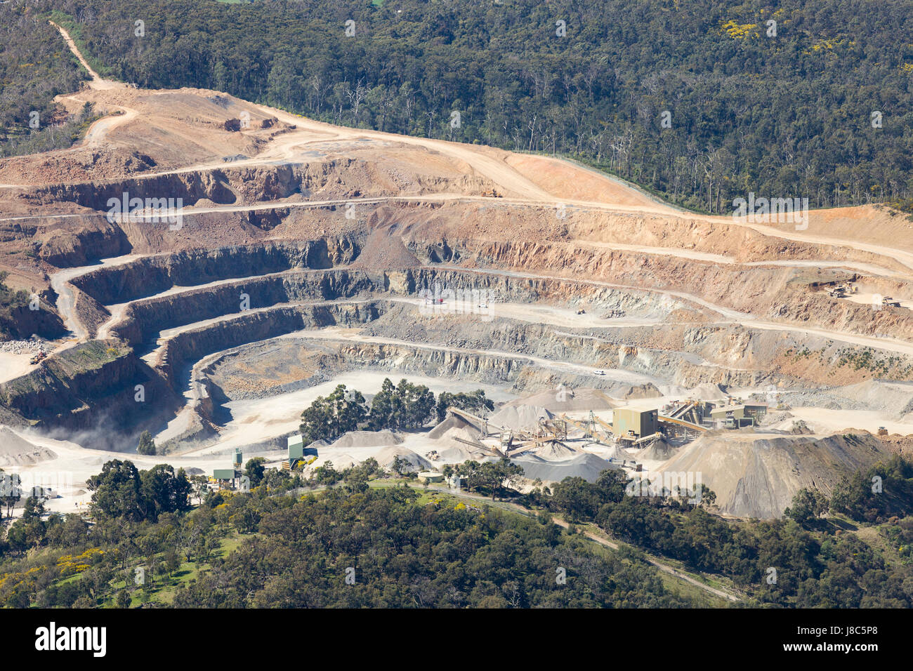Coal mines aerial view hires stock photography and images Alamy