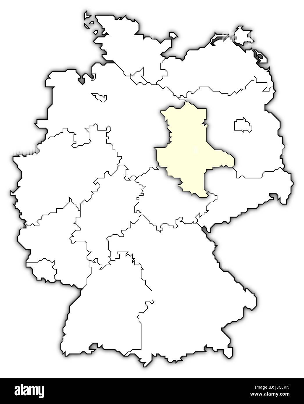 Political map of germany hires stock photography and images Alamy