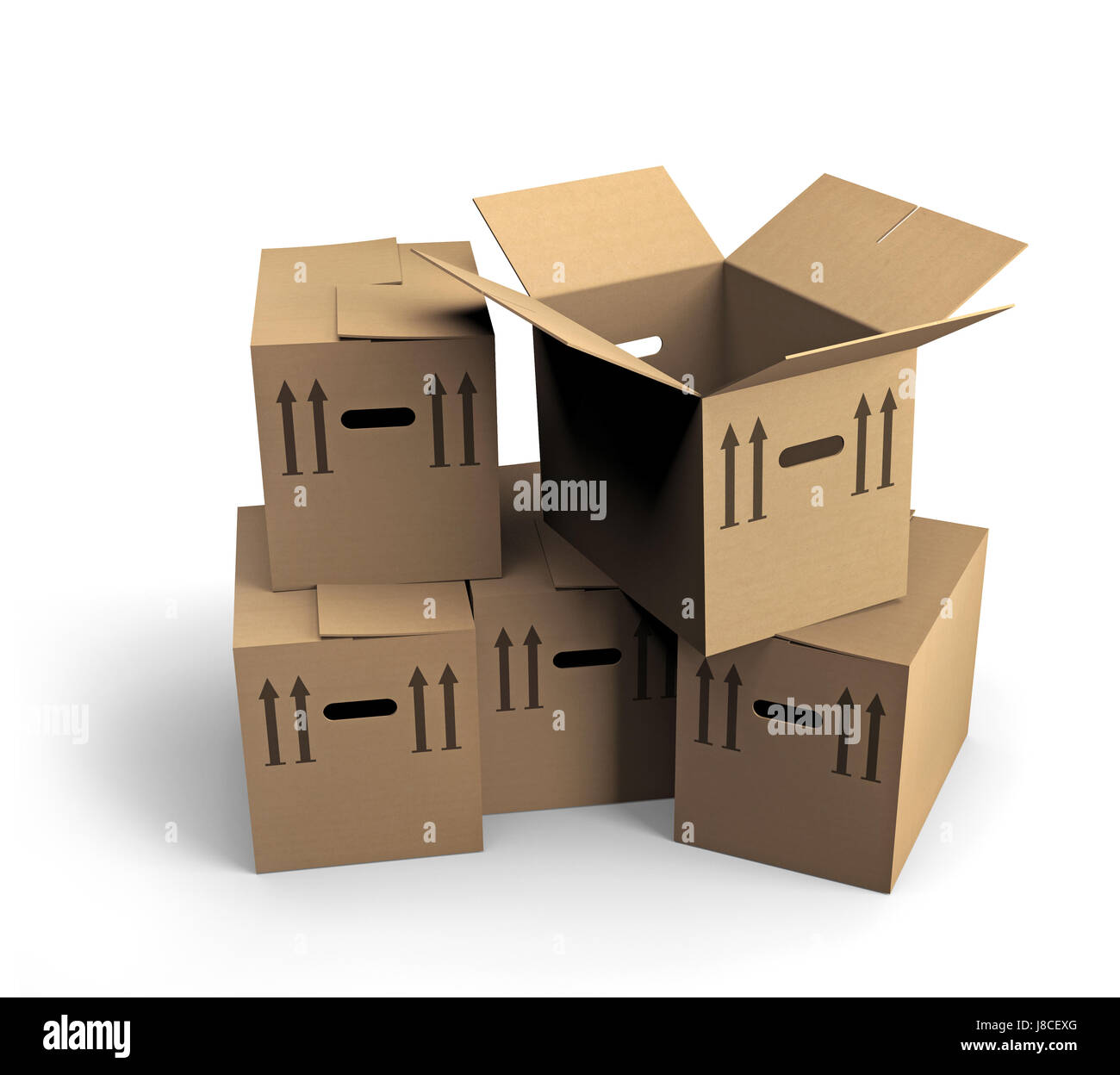 stacked, delivery, supply, backdrop, background, apart, extra, insulated, Stock Photo