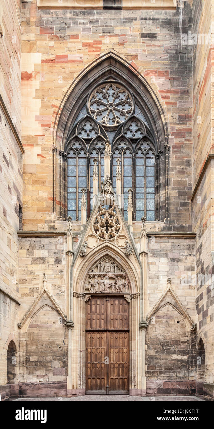 Église St-Martin, sometimes called Colmar Cathedral, a Gothic-style ...
