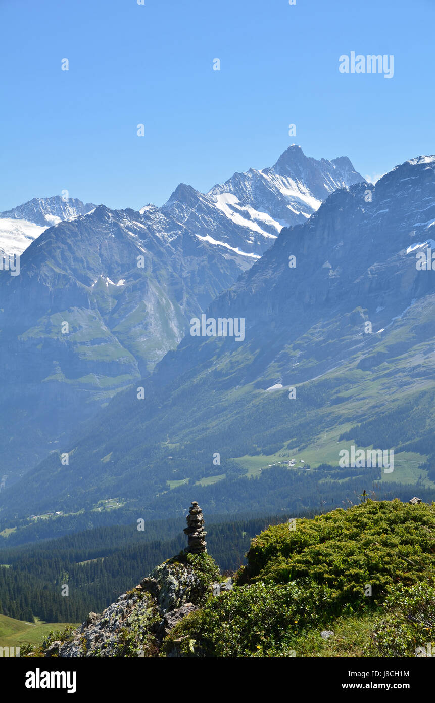 mountains, switzerland, mountain, big, large, enormous, extreme, powerful, Stock Photo