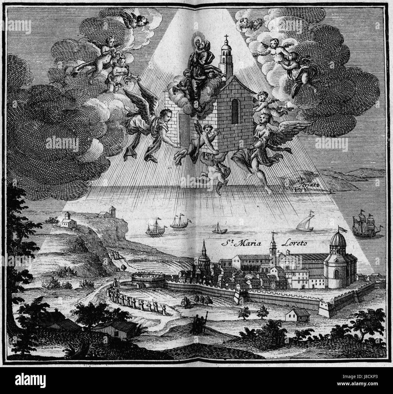 Map of loreto hires stock photography and images Alamy