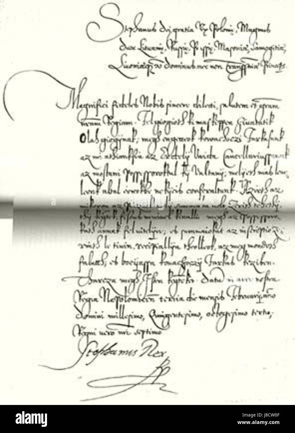 Letter historical document offering hi-res stock photography and images ...