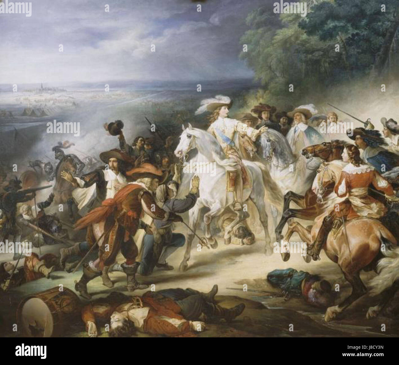 Thirty years war battle hi-res stock photography and images