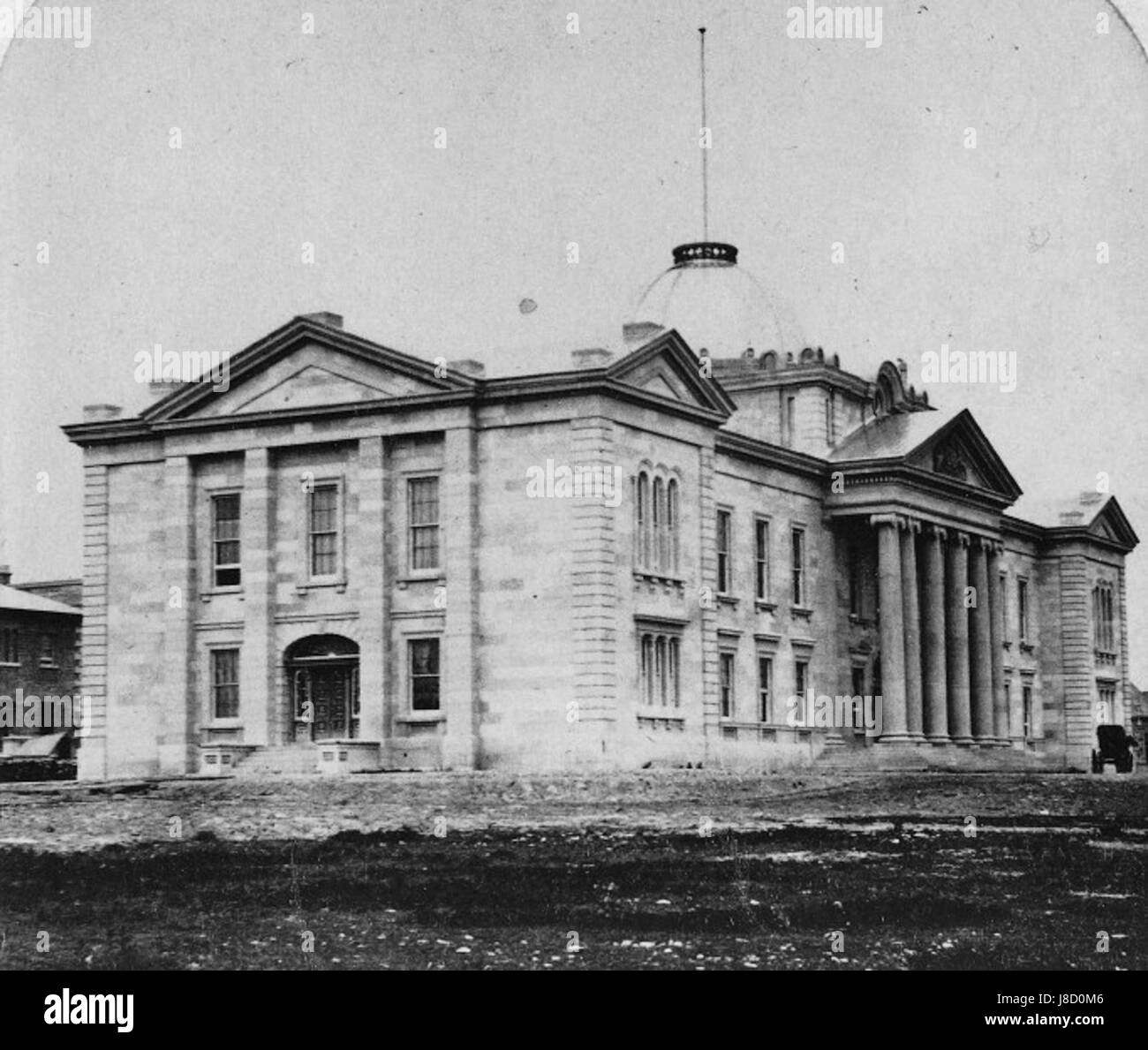 Frontenac County Courthouse 1860 Stock Photo Alamy
