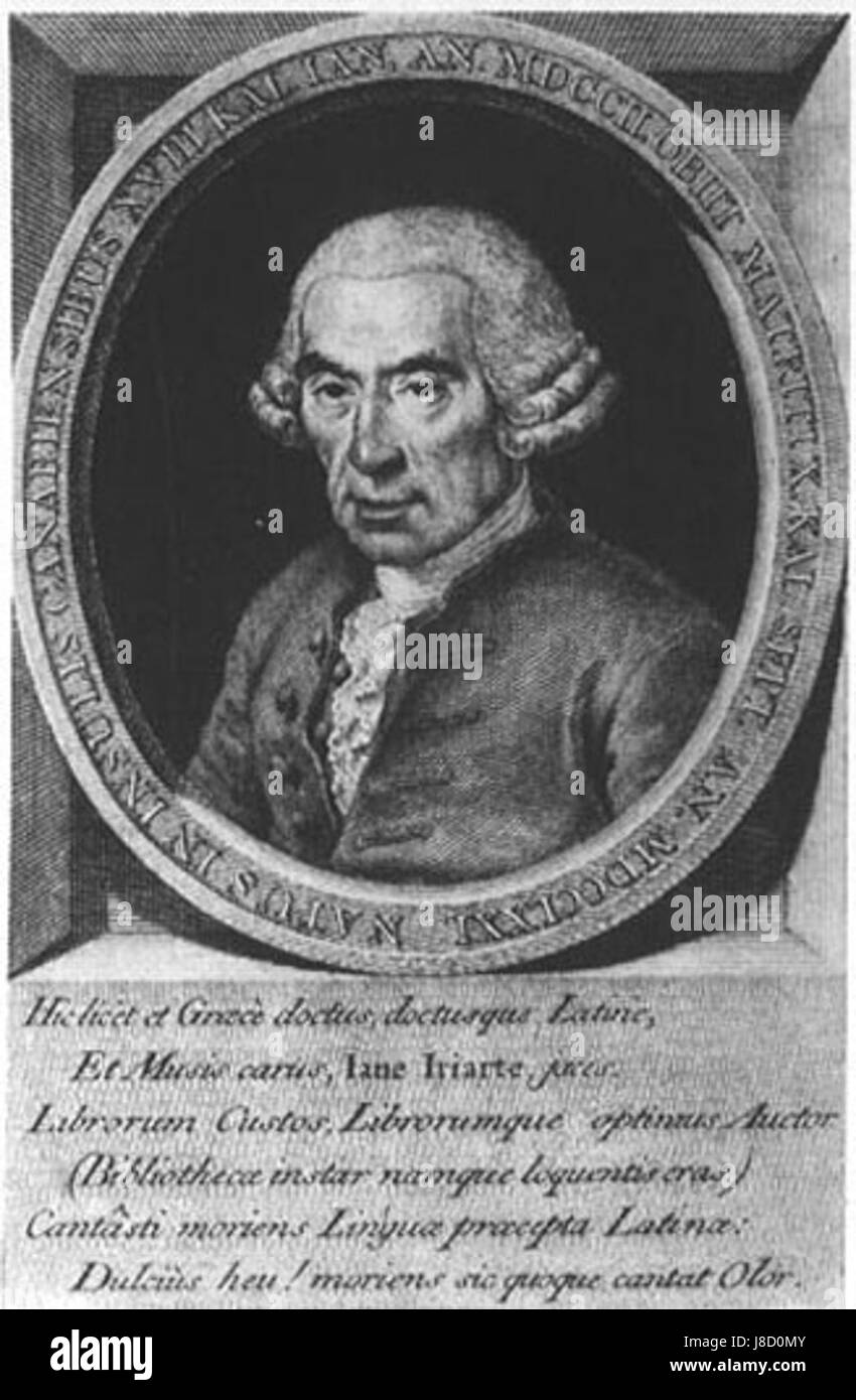 Juan de Iriarte Stock Photo Alamy