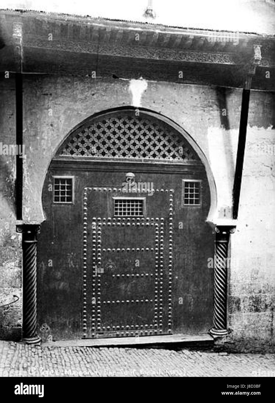Maison du Dar Souf   portail   Mieusement Stock Photo