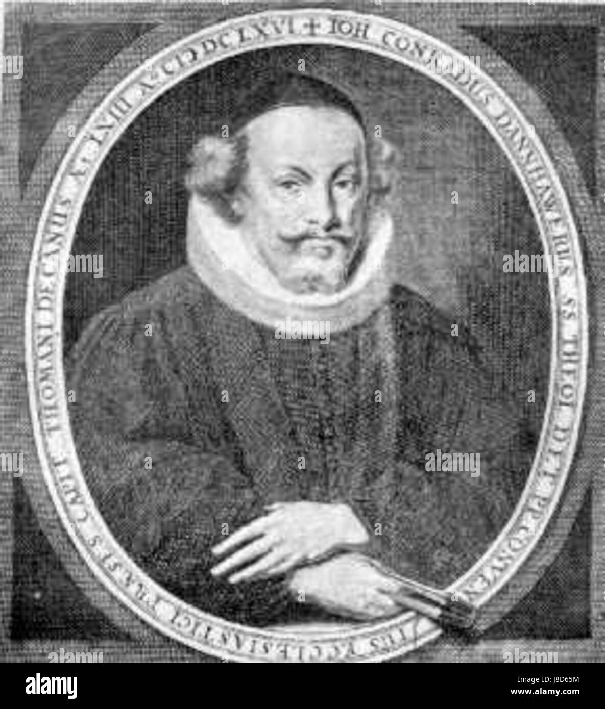 Johann Conrad Dannhauer Stock Photo Alamy