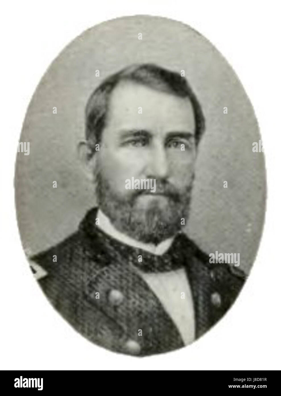 General J. M. Tuttle   History of Iowa Stock Photo